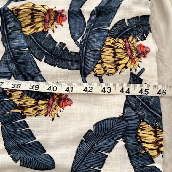 French Riviera Kaftan Dress by Desmond & Dempsey Size Large - Picture 5 of 11